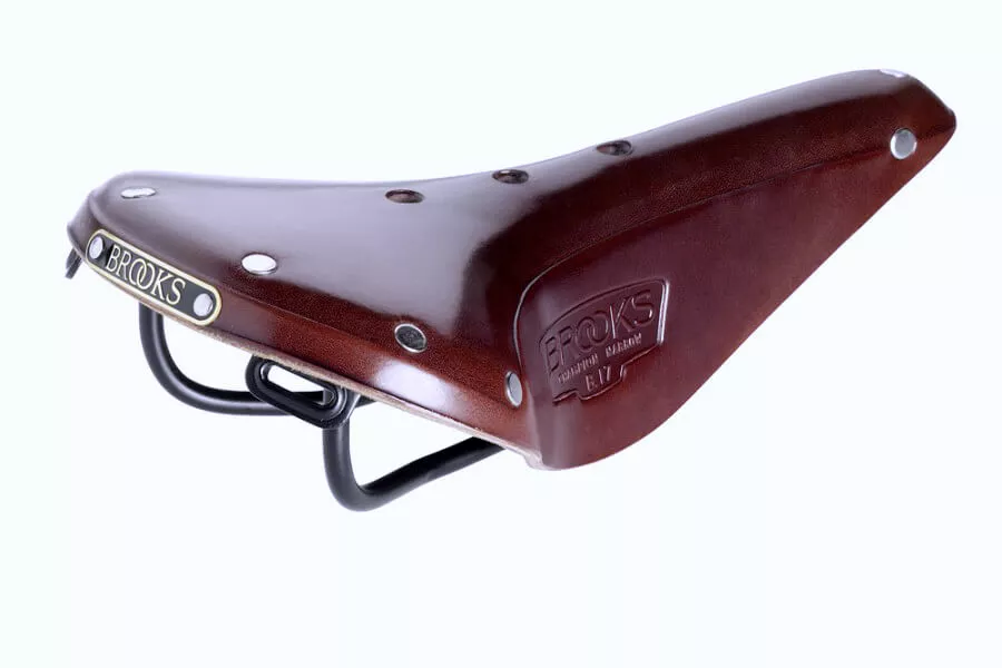 Contact Points Brooks B17 Narrow Saddle 2 Contact Points Brooks B17 Narrow Saddle