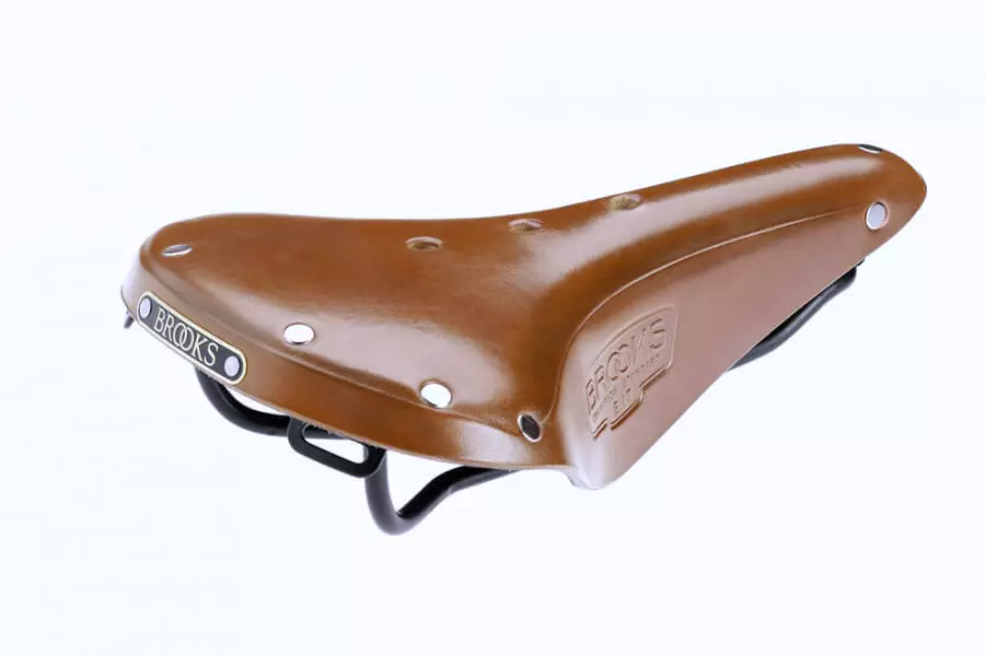 Contact Points Brooks B17 Standard Saddle 3 Contact Points Brooks B17 Standard Saddle