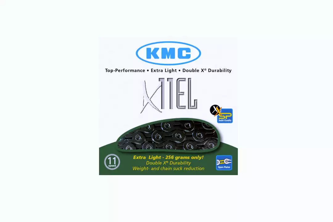 Bike Parts KMC X11 EL Black Tech Chain 2 Bike Parts KMC X11 EL Black Tech Chain