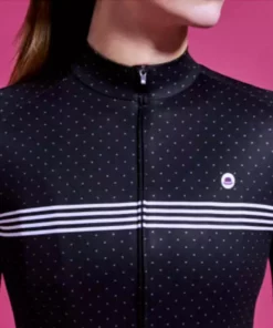 Chapeau Women's Madeleine Polka Stripe Ladies Short Sleeve Jersey