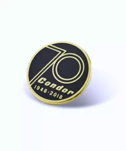Lifestyle Condor 70th Anniversary Enamel Pin Badge