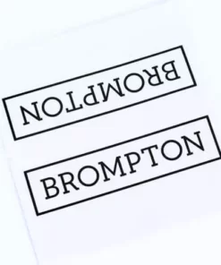 Brompton Decal For Main Frame