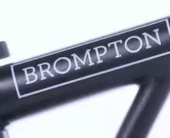 Brompton Decal For Main Frame