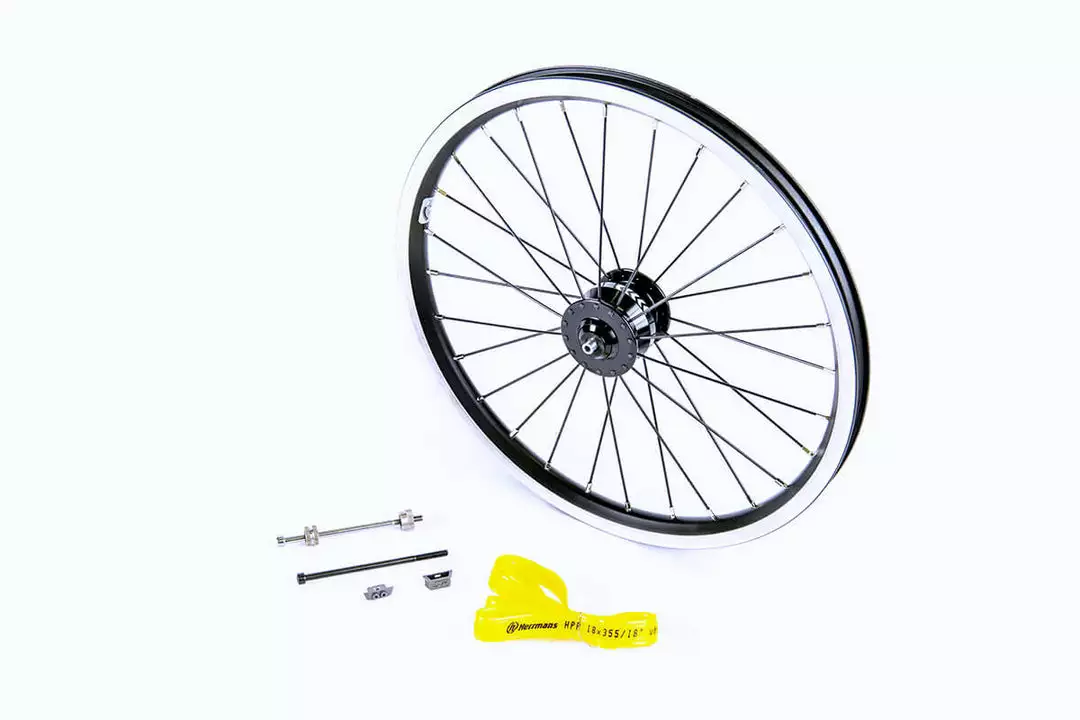 Brompton Shutter Precision SV-8 Hub Dynamo Front Wheel Wheels, Rims & Hubs 2 Brompton Shutter Precision SV-8 Hub Dynamo Front Wheel Wheels, Rims & Hubs