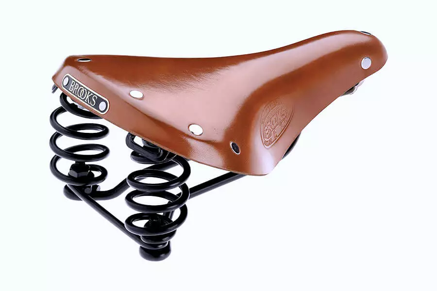 Contact Points Brooks Flyer Short Women's Saddle 2 Contact Points Brooks Flyer Short Women's Saddle