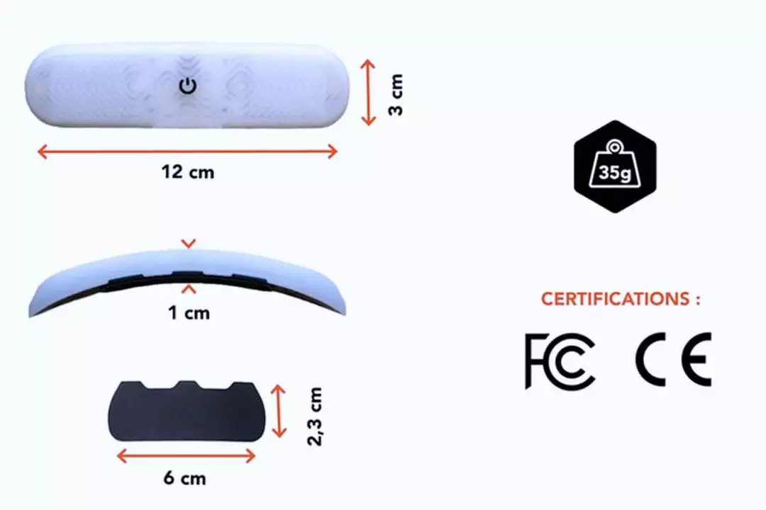 Overade Blinxi Smart Indicator Helmet Light Clothing Accessories 10 Overade Blinxi Smart Indicator Helmet Light Clothing Accessories