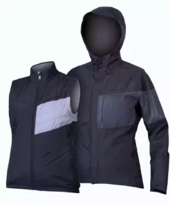 Women's Clothing Endura Women's Urban Luminite II 3 In 1 Jacket With Gilet