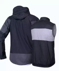 Endura Urban Luminite II 3 In 1 Reflective Cycling Jacket With Gilet Men's Clothing