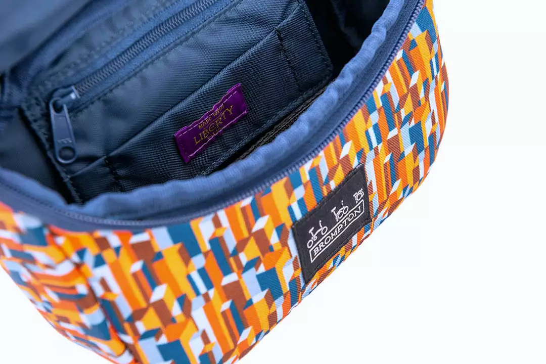 Brompton Metro Zip Pouch Made With Liberty Fabric Metropolis Brompton Components 5 Brompton Metro Zip Pouch Made With Liberty Fabric Metropolis Brompton Components