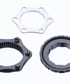 Condor Shimano Pattern Centerlock To 6-bolt 12/20mm Thru-Axle Rotor Adaptor Bike Parts