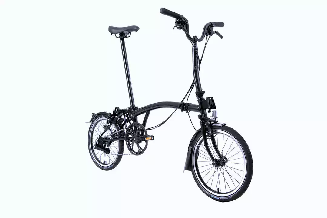 Brompton C Line Black Edition Explore 2022 Folding Bike 2 Brompton C Line Black Edition Explore 2022 Folding Bike