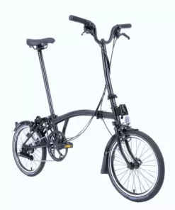 Brompton C Line Black Edition Explore 2022 Folding Bike 10 Brompton C Line Black Edition Explore 2022 Folding Bike