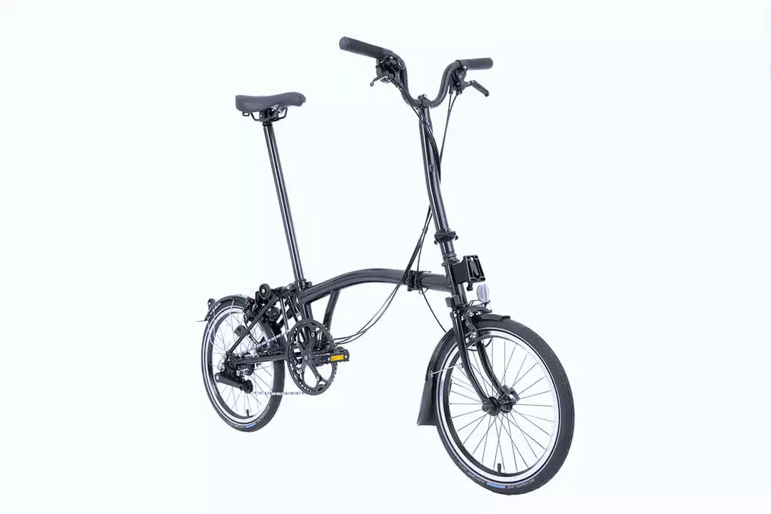 Brompton C Line Black Edition Explore 2022 Folding Bike 3 Brompton C Line Black Edition Explore 2022 Folding Bike