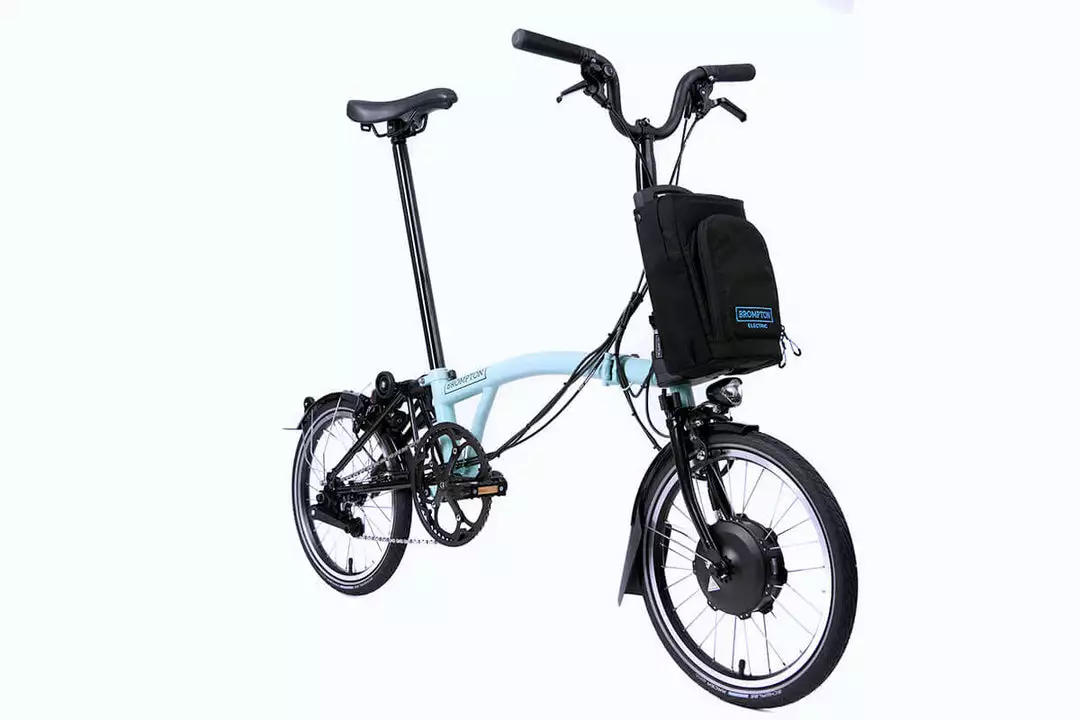 Brompton Electric C Line Explore 2022 Folding Bike 2 Brompton Electric C Line Explore 2022 Folding Bike