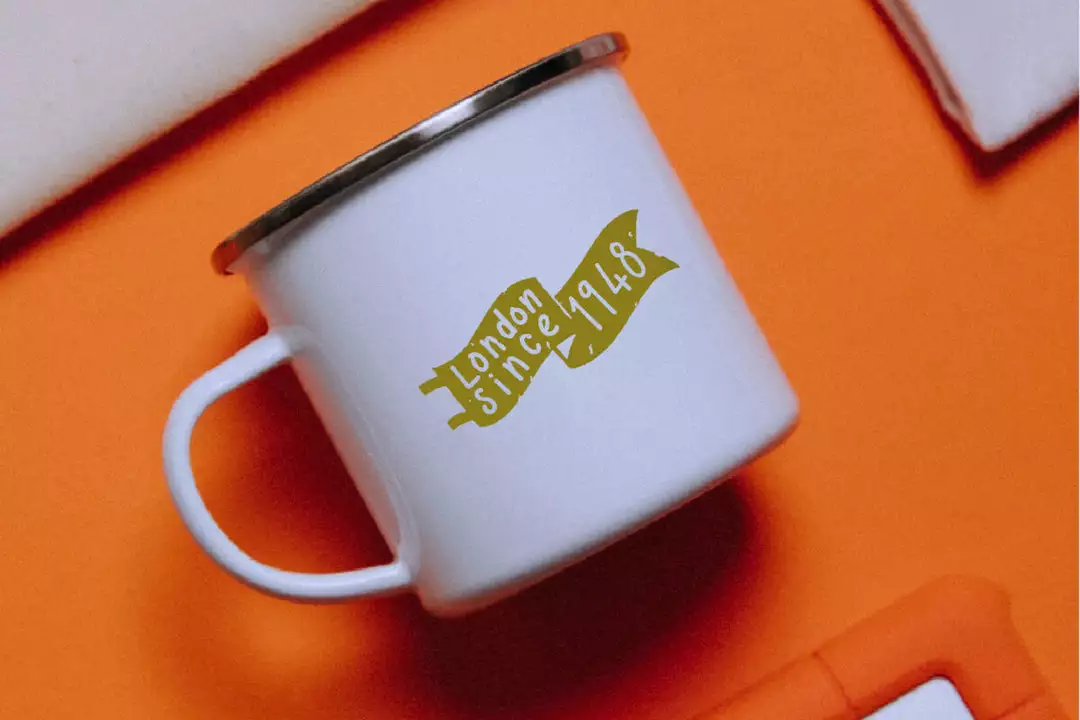 Condor Enamel Mug Lifestyle 2 Condor Enamel Mug Lifestyle