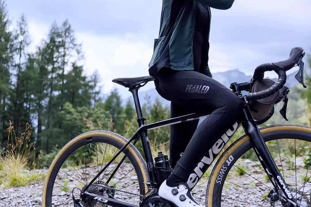 PEdAL ED Women's Clothing PEdALED Mirai Women's Thermo Bib Tights II 4 PEdAL ED Women's Clothing PEdALED Mirai Women's Thermo Bib Tights II