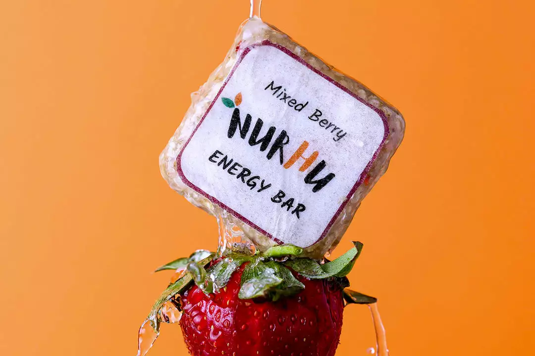 Nurhu Nutrition Nurhu Plastic Free Flapjack Energy Bar 6 Nurhu Nutrition Nurhu Plastic Free Flapjack Energy Bar